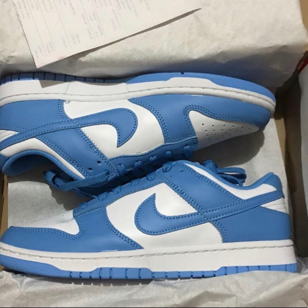 unc dunk lows ‘University low’